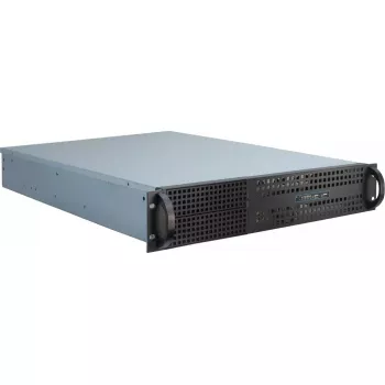 Serverbehuizing Inter-Tech 2U-2129N rack zwart, zilver