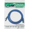 InLine patchkabel S/FTP PiMF Cat.6A halogeenvrij 500MHz blauw 2m