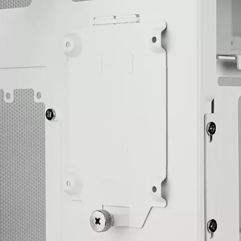 PC-behuizing Silverstone SST-SG17W Cube wit