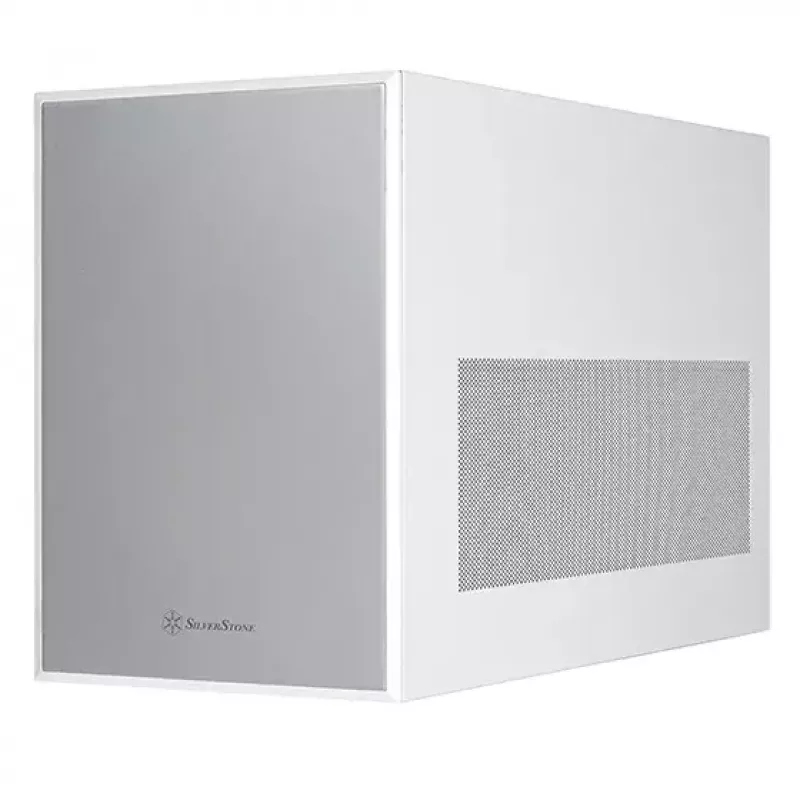 PC-behuizing Silverstone SST-SG17W Cube wit
