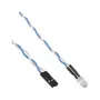 InLine moederbord Power / HDD LED, blauw, 5 mm, 0,8 m