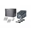 Ventilator Phanteks PH-F120T30 120 mm computerbehuizing-ventilator grijs 3 stuks