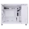PC-behuizing ASUS AP201 PRIME CASE TG WIT Mini Tower — micro ATX, gehard glas, 3×3,5-inch bays, 1×2,5 inch, USB-A×2, USB-C×1