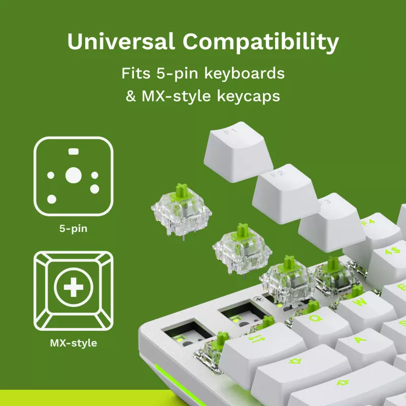 Glorious Gaming Glorious Raptor Clicky mechanische switches – 36 stuks