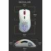 Glorious Gaming Glorious Model D muis Regular (White)