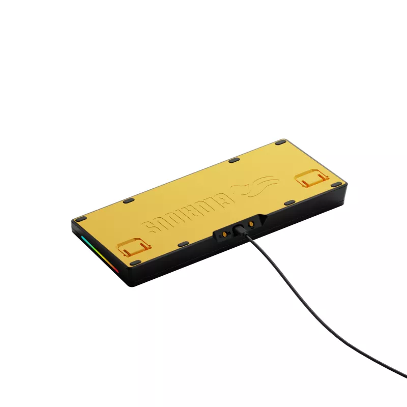 Glorious Gaming GMMK 3 75% Barebones bedraad zwart – ISO, 75%, bedraad, USB, RGB-LED, zwart