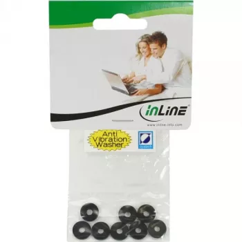 InLine 244 sluitring/afstandsring 8 st. platte sluitring rubber