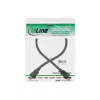 InLine High Speed HDMI-kabel met ethernet, M/M, zwart, vergulde contacten, 2m