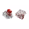 toetsenbordschakelaars GLORIOUS Fox HE — 36 stuks, polycarbonaat, rood doorschijnend, compatibel met GMMK 3 HE
