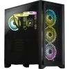 CORSAIR mid-tower behuizing - iCUE 4000D RGB Airflow - zwart