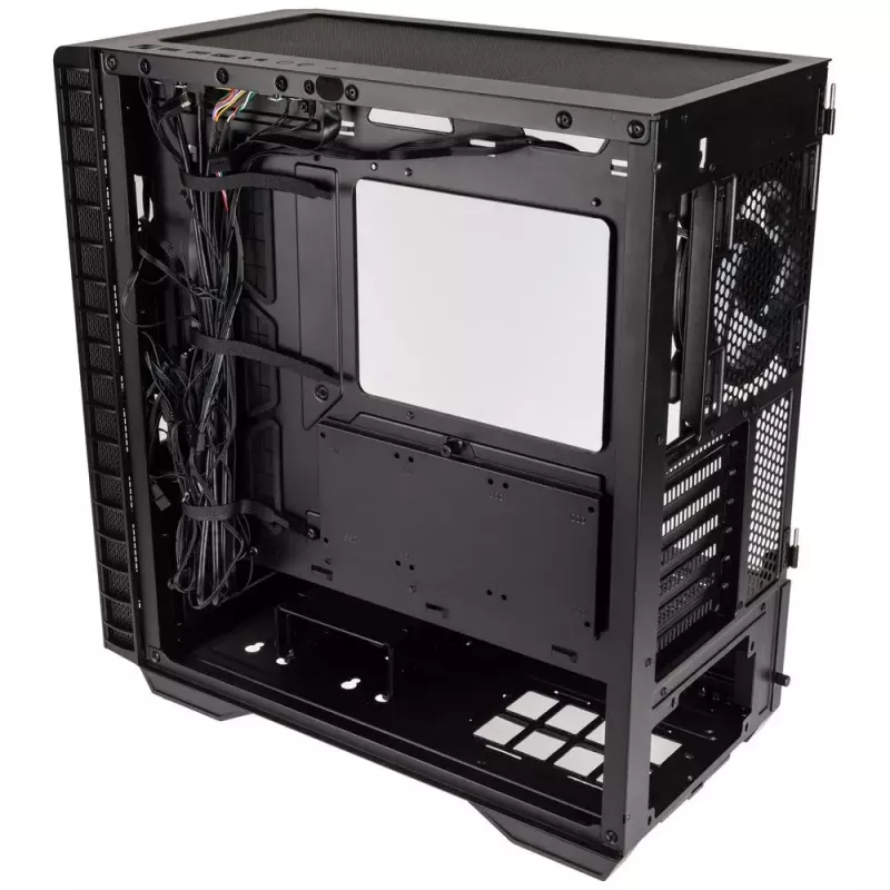 PC-behuizing Kolink Observatory Y AMD SE ARGB midi tower zwart, transparant