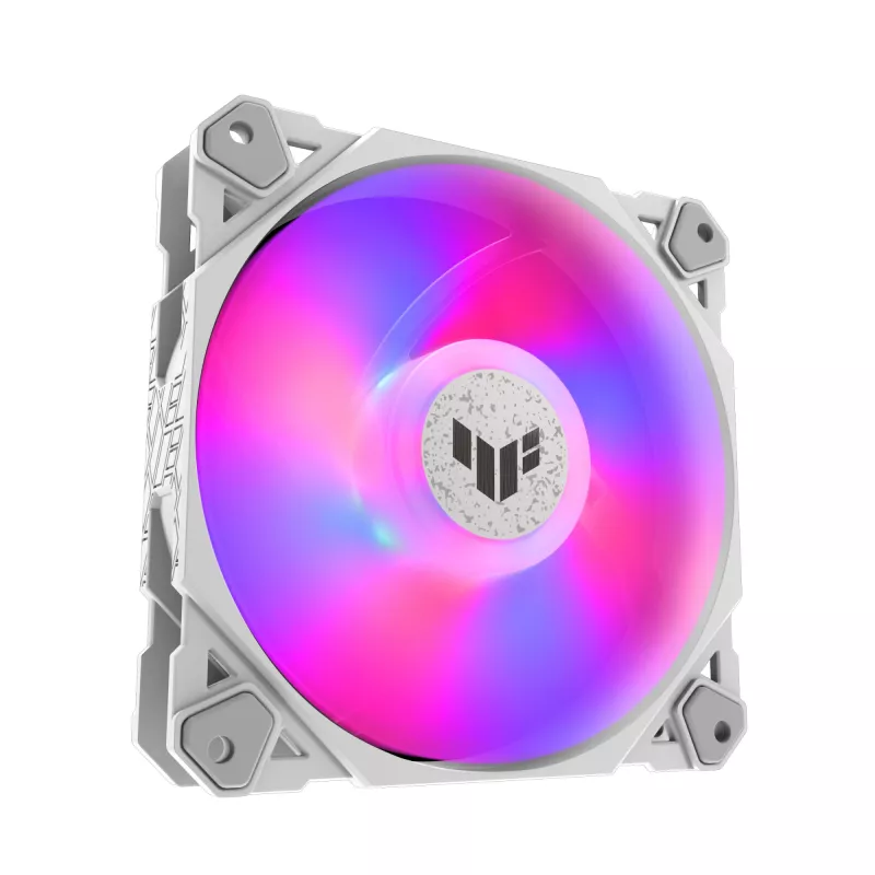 ASUS TUF GAMING TF120 ARGB WHITE EDITION computerbehuizing luchtkoeler 12 cm 1 st.