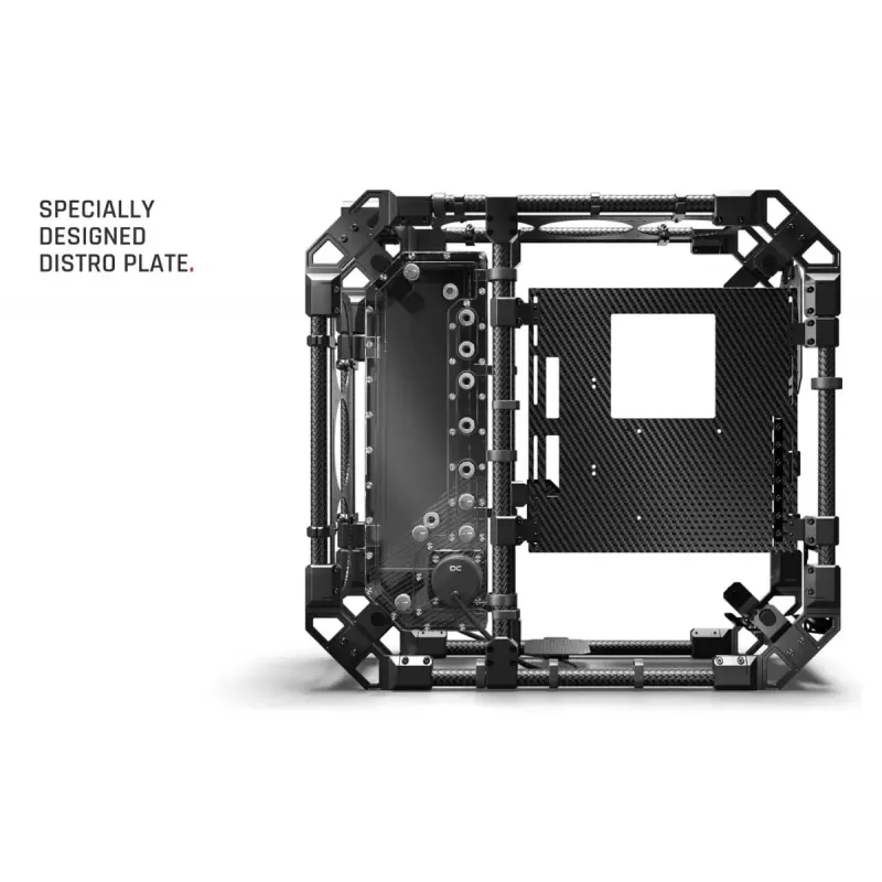 PC-behuizing Alphacool Apex Pro Skeleton full tower zwart