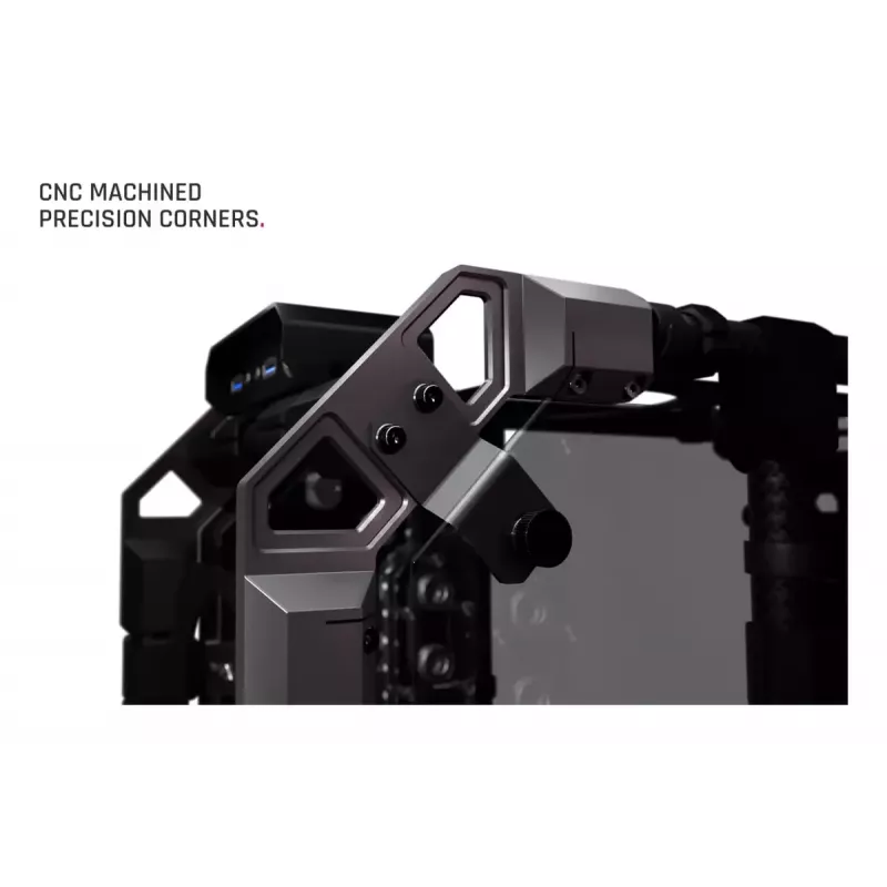 PC-behuizing Alphacool Apex Pro Skeleton full tower zwart
