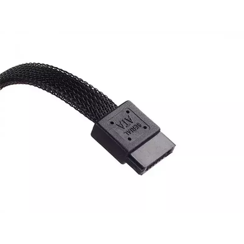 SilverStone CP10 kabel 0,5 m SATA 6-pins slimline stekker