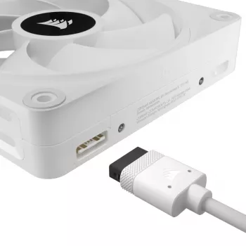 CORSAIR computerbehuizingsventilator 12 cm wit 3 stuks (co-9051006-ww)