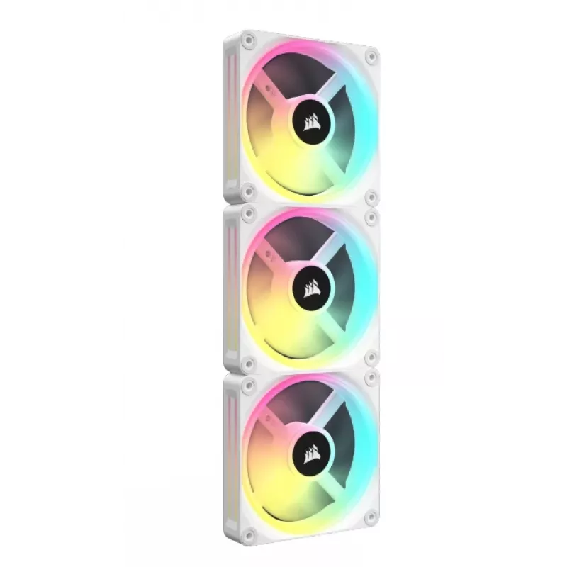 CORSAIR computerbehuizingsventilator 12 cm wit 3 stuks (co-9051006-ww)