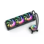 Vloeistofkoeler EK Water Blocks Nucleus AIO CR360 Lux D-RGB 12 cm zwart