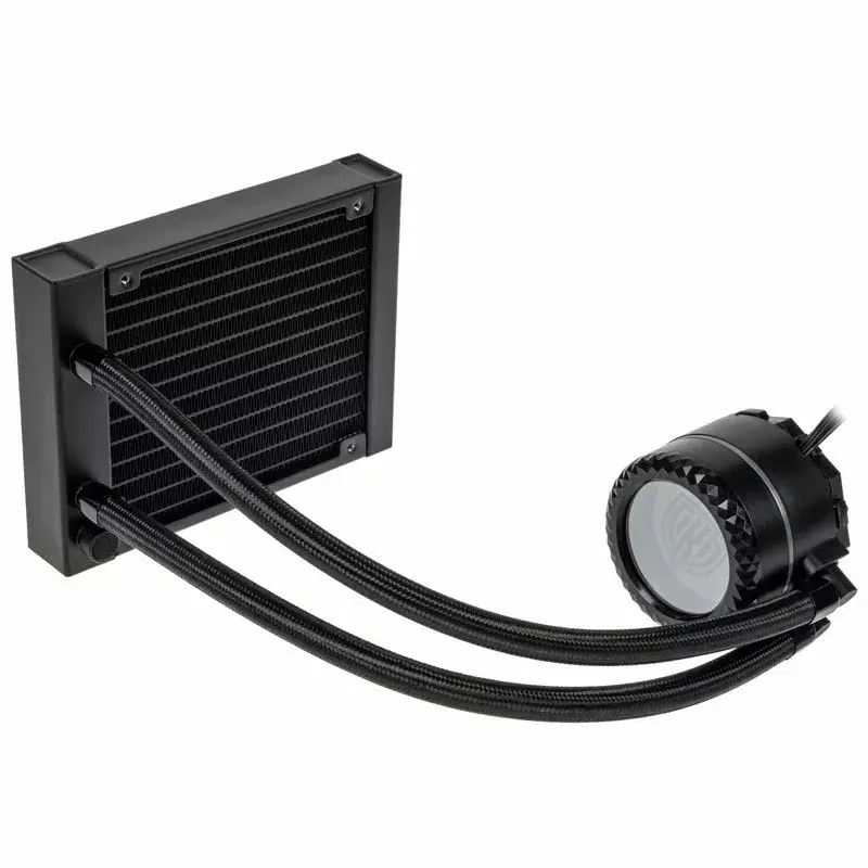 Vloeistofkoelingsset Kolink Umbra Void 120 AIO 12 cm, zwart
