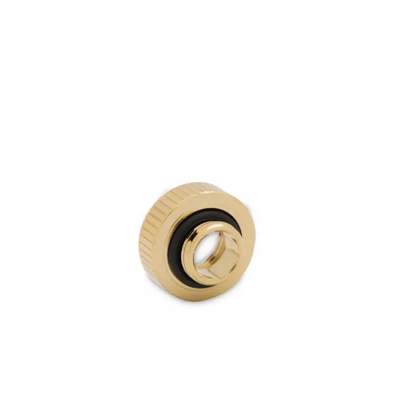 Fitting EK Water Blocks messing goud 7 mm hoogte 2,3 cm diameter