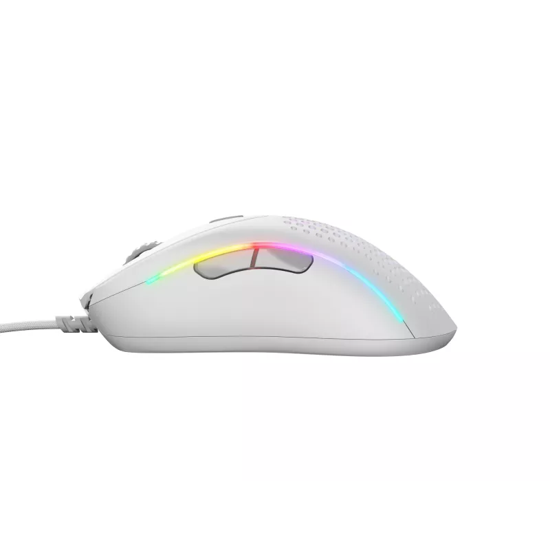 Glorious Gaming Glorious Model D 2 Wired - matwit, rechtshandig, optisch, USB Type-A, 26000 DPI, wit