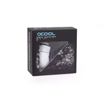 Montageset Alphacool Eiszapfen hoekadapter 45° draaibaar G1/4