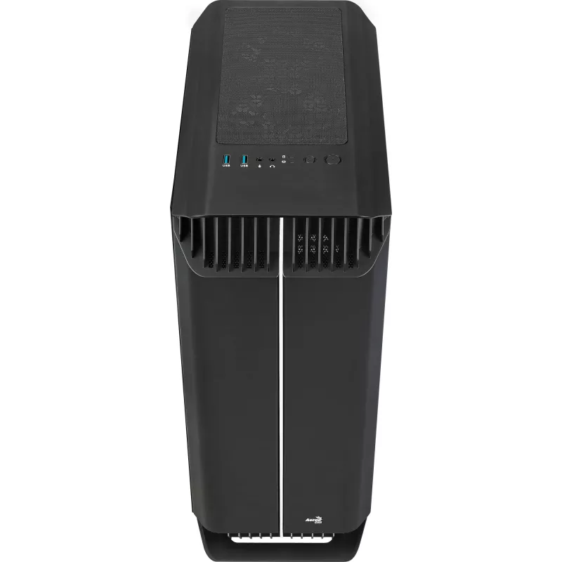 Aerocool GLADIATOR DUO ATX gaming-behuizing 3x ARGB 12cm ventilator, midi tower, pc, zwart, ATX, micro ATX, Mini-ITX, ABS, SPCC, gaming