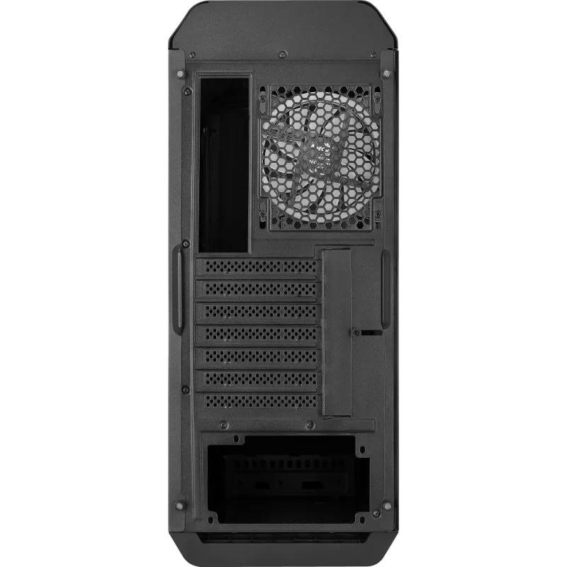 Aerocool GLADIATOR DUO ATX gaming-behuizing 3x ARGB 12cm ventilator, midi tower, pc, zwart, ATX, micro ATX, Mini-ITX, ABS, SPCC, gaming