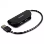 Axagon HUE-X4B interface-hub USB 2.0 480 Mbit/s zwart