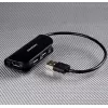 Axagon HUE-X4B interface-hub USB 2.0 480 Mbit/s zwart