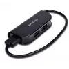 Axagon HUE-X4B interface-hub USB 2.0 480 Mbit/s zwart