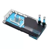 Waterkoeler + backplate Phanteks Glacier G40 acryl koper zwart transparant