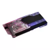 Waterkoeler + backplate Phanteks Glacier G40 acryl koper zwart transparant