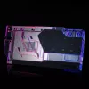 Waterkoeler + backplate Phanteks Glacier G40 acryl koper zwart transparant