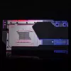 Waterkoeler + backplate Phanteks Glacier G40 acryl koper zwart transparant