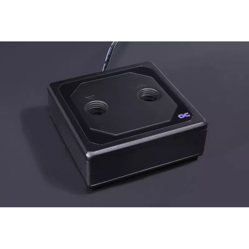 Waterkoeler Alphacool 13082 messing koper zwart 70mm