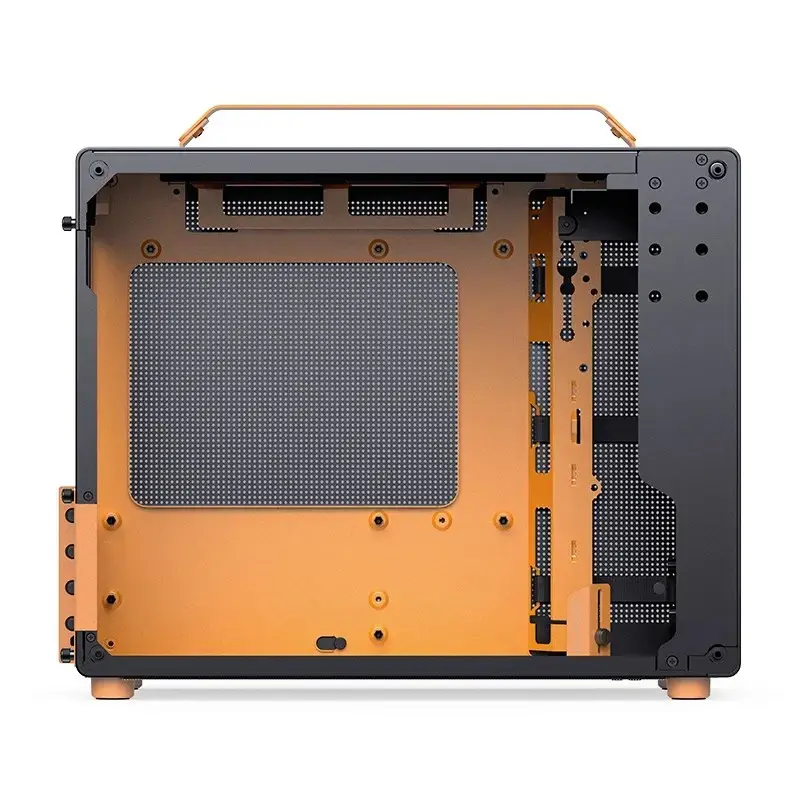 Computerbehuizing JONSPLUS MATX Handle Case Z20 – zwart-oranje
