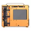 Computerbehuizing JONSPLUS MATX Handle Case Z20 – zwart-oranje