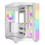 be quiet! Light Base 600 LX BGW68 Midi Tower pc-behuizing, ATX, zijraam van gehard glas, ARGB, USB-C, ondersteuning voor 360 mm radiator, wit