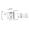 be quiet! Light Base 600 LX BGW68 Midi Tower pc-behuizing, ATX, zijraam van gehard glas, ARGB, USB-C, ondersteuning voor 360 mm radiator, wit