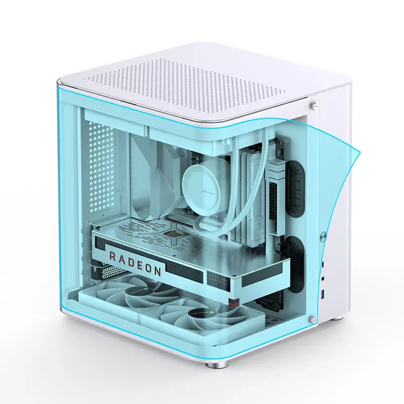Jonsbo TK-1 2.0 mini tower wit PC-behuizing