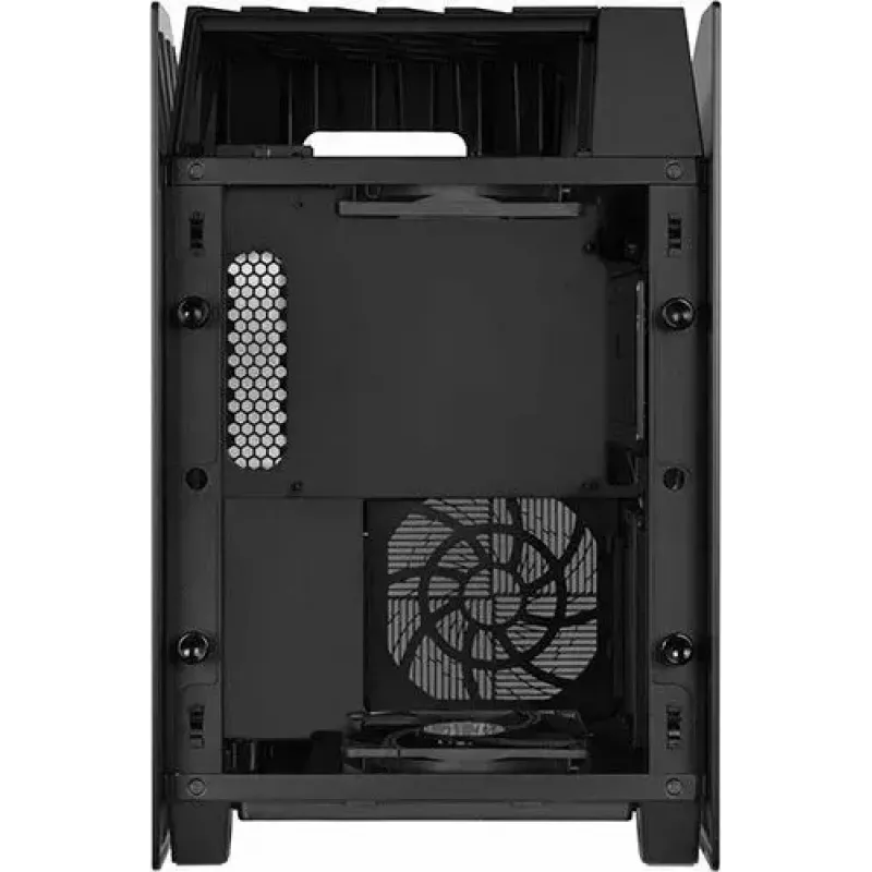 Computerbehuizing SilverStone SST-LD03B-AF mini-ITX zwart