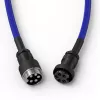 Spiraalkabel USB GLORIOUS voor mechanische toetsenborden, GMMK Cobalt Blue GLO-KB-ACC-CBL-COIL-CBLU