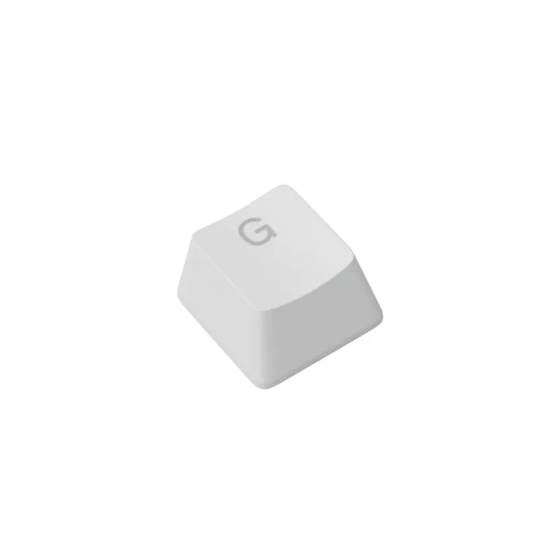 Toetsenbord-keycaps Triton Glorious Doubleshot Keycaps V2 — ABS, wit, compatibel met GMMK