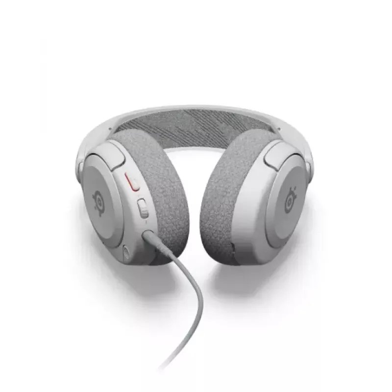 SteelSeries Arctis Nova 1 61607 bedrade gamingheadset, 3,5 mm-aansluiting, boommicrofoon, wit