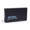 Computer-koelsysteem Alphacool 26158 zwart 38 mm breedte 120 mm diepte 18 mm hoogte