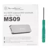 SSD-behuizing Silverstone MS09