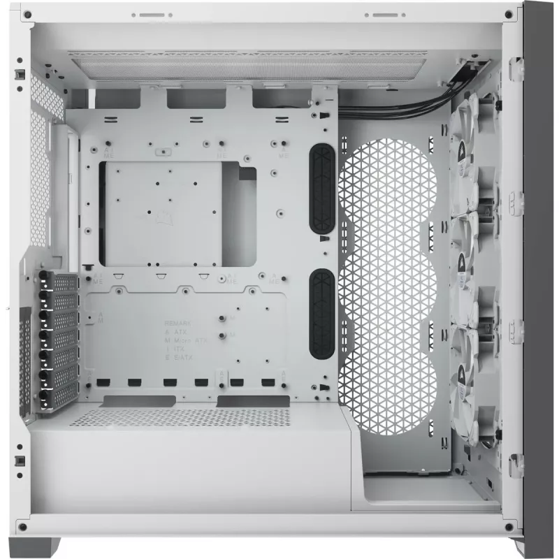 CORSAIR iCUE 5000X RGB - Tempered Glass Mid-Tower ATX PC Smart Case - wit