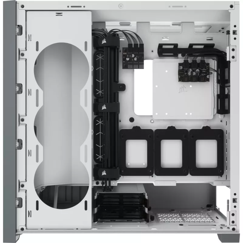 CORSAIR iCUE 5000X RGB - Tempered Glass Mid-Tower ATX PC Smart Case - wit