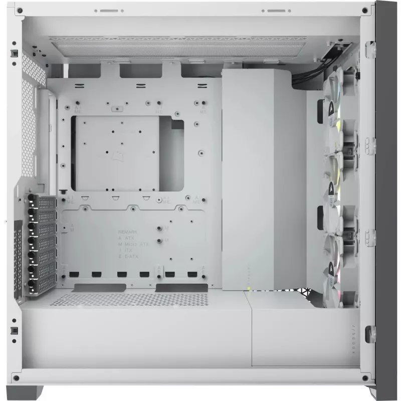 CORSAIR iCUE 5000X RGB - Tempered Glass Mid-Tower ATX PC Smart Case - wit